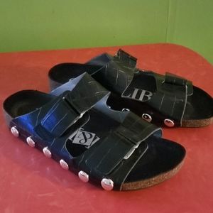 Sam & Libby Sandals size 6 black